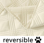 hyha Waterproof Dog Blanket, Reversible Pet Bed Blanket, Soft Sofa Couch Cover - Image 8