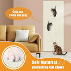 Cat Scratching mat Self-Adhesive, Trimmable Furniture Protector - Image 4