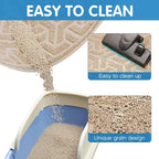 UPSKY Cat Litter Mat, Litter Trapping Mat Soft on Kitty Paws, Large Litter Box - Image 4