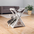 TRIXIE Miguel Fold and Store Cat Hammock, Indoor Cat Furniture - Image 2