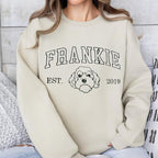 Custom Pet Sweatshirts with Photo and Name, Personalized Dog Sweatshirt - Image 7