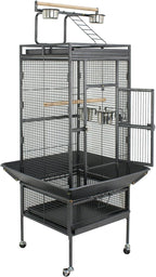 Nova Microdermabrasion 61 Inches Large Bird Cage Play Top Parrot Cockatiel - Image 9