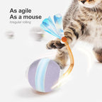 Interactive Cat Toys for Indoor Cats, The 3rd Generation Agile Moving Cat Ball - Image 2
