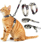 Cat Harness and Leash Set, 3-in-1 Escape Proof Adjustable, Comfortable Soft by Unknown