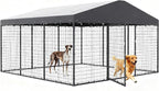 Gotland Dog Kennel Outdoor 10 x10 x6 FT, Dog Cage Outdoor - Image 2