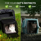Cat Carrier Backpack for Travel & Car, 3-in-1 Expandable Cat & Small Dog - Image 3