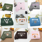 COUPLEHOODIES Custom Dog Portrait Sweatshirt from Photo – Personalized Pet - Image 8