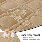 hyha Waterproof Dog Bed Blanket, Soft Pet Blankets, Waterproof Couch Cover - Image 3