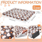 VitalCozy 2 Pack Self Warming Cat Mat Self Heating Pad Bed Reversible Machine - Image 2