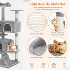 Sweetcrispy 54 Inch Cat Tree Tower, Indoor Cat Condo - Image 5
