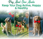 Natural Rubber Dog Chew Bone – Treat-Dispensing, Tough & Indestructible Chew - Image 7