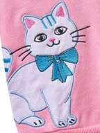 Toddler Baby Girls Cotton Sweater, Long Sleeve Crewneck Sweatshirt Pullover - Image 9