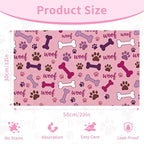 Dog Feeding Mat 20 x 12 Inch, Waterproof Non Slip Rubber Pet Bowl Pad Mat - Image 2