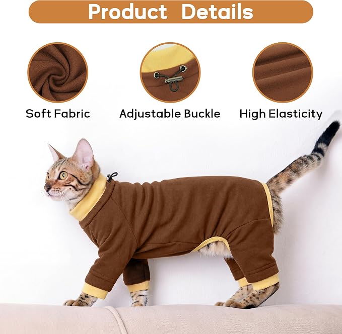 PUMYPOREITY Cat Hair Sticky Sweater, Recovery Suit - Image 4