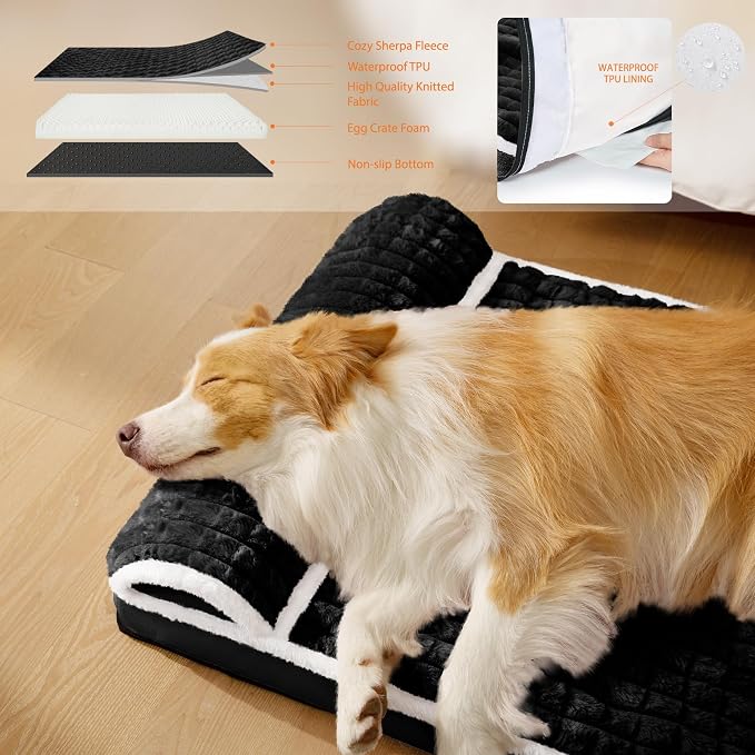 Orthopedic Jumbo Dog Bed Large Sized Dog - Image 3