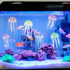 Lpraer 6 Pack Glow Jellyfish Floating Fish Tank Decorations Glowing Effect - Image 7