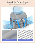 Expandable Cat Dog Carrier: NOBLE DUCK Soft-Sided Pet Carrier Airline Approved - Image 3
