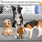 Largest Dog Food Mat, 39.5"x29.5" Silicone Dog and Cat Mat - Image 3