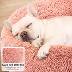 MIXJOY Orthopedic Dog Bed Comfortable Donut Cuddler Round Pet Beds Ultra Soft - Image 3