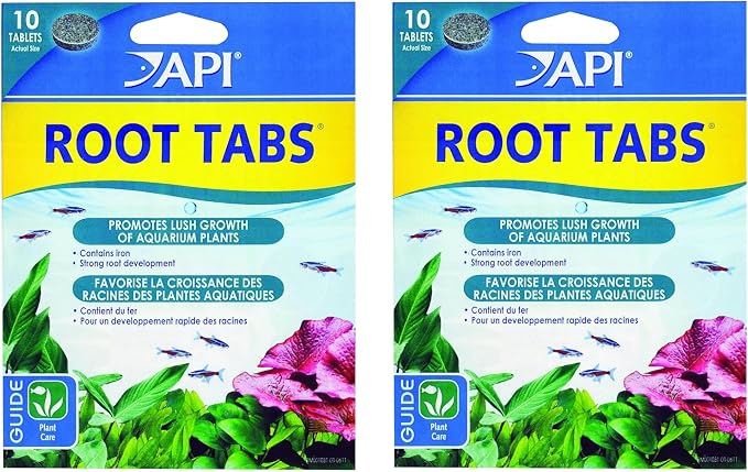 API Root TABS Freshwater Aquarium Plant Fertilizer 0.4-Ounce 10-Count Box by API