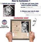Pet Memorial Gifts Bereavement Gifts Cat Memorial Dog Loss Sympathy Custom Cat - Image 2