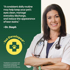 Earth Rated Vet-Developed Dog Eye Wipes, Hypoallergenic Pet Wipes - Image 3