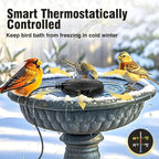 Bird Bath Heater for Outdoors in Winter, 120W Birdbath Heaters for Outdoor Bird - Image 3