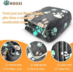 Dog Blankets for Large Dogs, Soft Fluffy Flannel Pet Blanket Mat Cover for Bed - Image 2