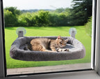 Cat Window Perch with Washable Cushion & Strong Suction – Stable & Cozy Cat - Image 8