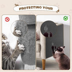 Eunice Cat Scratching Mat, Self-Adhesive Cat Scratch Carpet, Trimmable - Image 5
