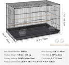 VEVOR 30 Inch Flight Bird Cage, Stackable Bird Cage Parakeet Cage - Image 7