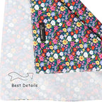 ARING PET Floral Dog Bandana, Spring Summer Colorful Flower Girl Pet Bandana - Image 3