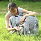 Cat Backpack Carrier Back Expandable Bubble Pet Carrier Backpack - Image 7