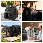 Zavothy Cat Backpack Carrier, Expandable Airline Approved Pet Backpack - Image 7