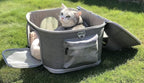 halinfer Large Fat Cat Carrier Fit up to 20 Pounds, Small Puppy Pet Travel - Image 6
