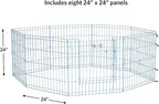 MidWest Homes for Pets Folding Metal Puppy / Dog Exercise Pen, Indoor/Outdoor - Image 4