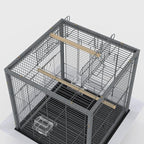 Garvee Small Bird Cage with Playground Stand, 20 Inch High Travel Bird Cage - Image 8