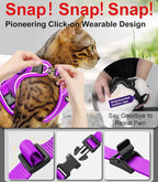 Cat Harness and Leash for Walking Escape Proof Soft Adjustable Cat Leash - Image 4