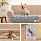 Luciphia 1 Pack 3 Cat Printed Fleece Pet Blankets Washable，Soft Warm Throw - Image 6