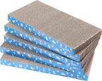 5 Packs in 1 Cat Scratch Pad, Cat Scratcher Cardboard, Reversible, Durable by Mankaide