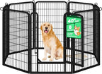 Yaheetech Dog Playpen, 40 inch 8 Panels Dog Pen by Yaheetech
