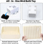Automatic Parakeet Bird Bath - Image 5