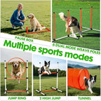 Dog Agility Course Backyard Set, Dog Agility Equipment, Pet obstacle Course - Image 5