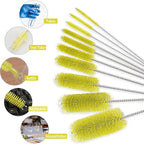 CiaraQ Bottle Cleaning Brushes, 8 Inch Nylon Tube Brush Set, Cleaner - Image 2