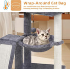 YOUPET Cat Tree with Cat Scratching Post - Image 4