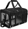 Soft Sided Cat/Dog Carrier，Collapsible Mesh Pets Travel Carriers by SWUVVI