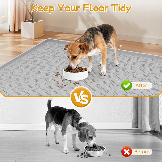 Lanstics Dog Food Mat, Floor Protection - Image 6