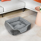 INVENHO Small Dog Bed Rectangle Washable Orthopedic Soft Calming Sleeping - Image 7