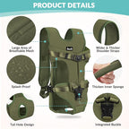 Lukovee Dog Backpack Carrier, Legs Out Easy-fit Dog Front Carrier - Image 3