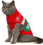 Stretchy Cat Christmas Sweater - Image 8